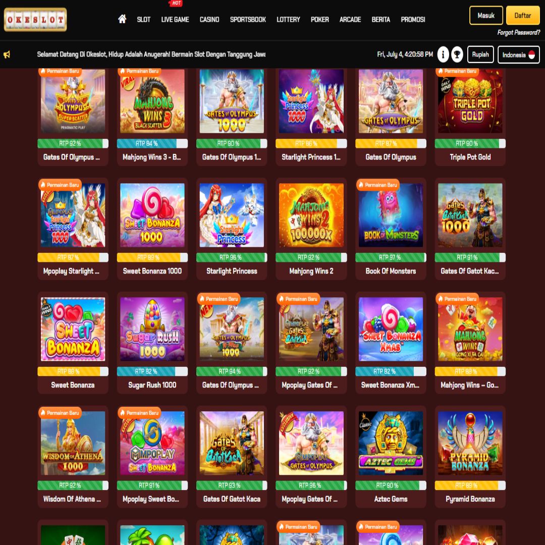situs terpercaya online